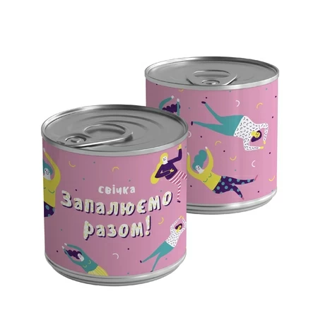 Консерва-свічка «Запалюємо разом!», міні