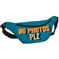Сумка на пояс «No photos»
