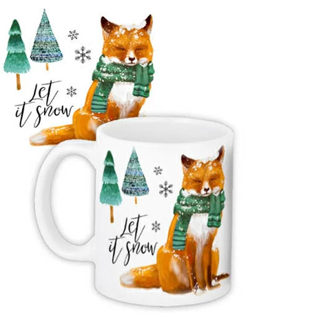 Кружка «Let is snow»