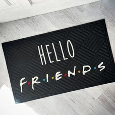 Коврик придверный «Hello friends» купить в интернет-магазине Супер Пуперс