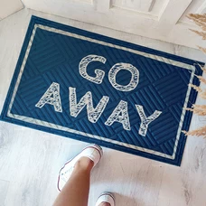 Килимок придверний «Go away» придбати в інтернет-магазині Супер Пуперс