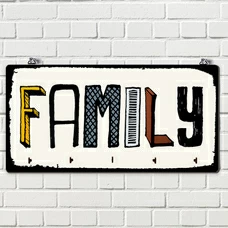 Вешалка-ключница «Family» купить в интернет-магазине Супер Пуперс