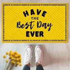 Килимок придверний «Have the best day ever» придбати в інтернет-магазині Супер Пуперс