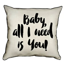 SuperАкція! Подушка «All I need is you» придбати в інтернет-магазині Супер Пуперс