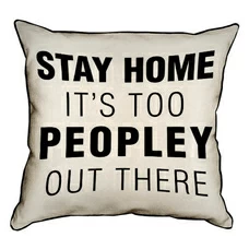SuperАкция! Подушка «Stay home» придбати в інтернет-магазині Супер Пуперс