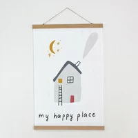 Тканевый постер «My happy place»