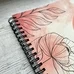 Журнал записи клиентов «Flowers», розовый