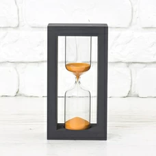 Песочные часы «Black-Orange» на 5 минут