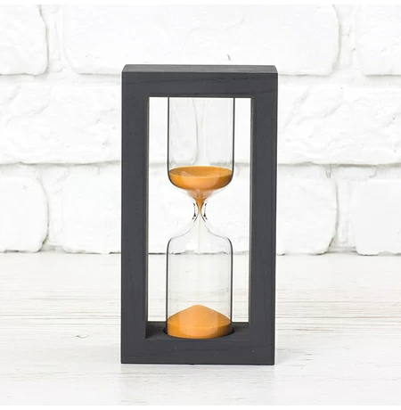 Пісочний годинник "Black-Orange" на 5 хвилин