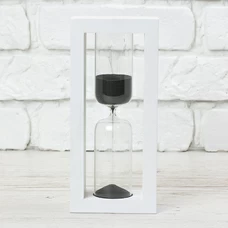 Песочные часы «White - Black» на 15 минут