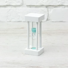 Пісочний годинник «White-Turquoise» на 1 хвилину придбати в інтернет-магазині Супер Пуперс