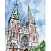 Картина за номерами «Костел Святого Миколая»
