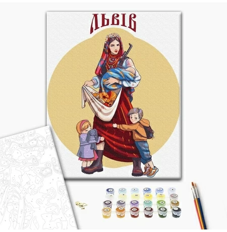 Картина за номерами «Щедрий Львів»