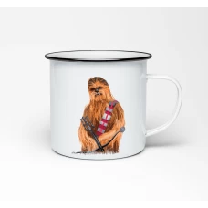Емальований кухоль «Chewbacca» придбати в інтернет-магазині Супер Пуперс