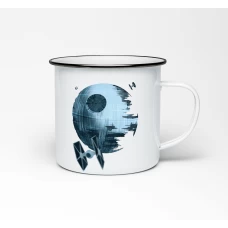 Эмалированная кружка «Death Star»