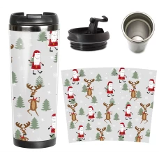 Термочашка «Christmas pattern» придбати в інтернет-магазині Супер Пуперс