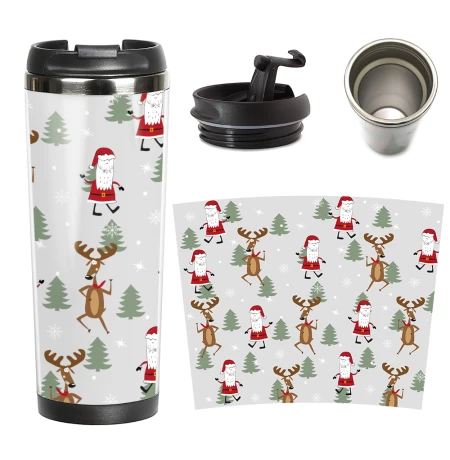 Термочашка «Christmas pattern»