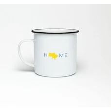 Эмалированная кружка «Home» купить в интернет-магазине Супер Пуперс