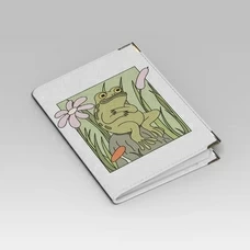 Обкладинка на паспорт «Frog» придбати в інтернет-магазині Супер Пуперс