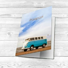 Обложка на паспорт «Volkswagen bus» купить в интернет-магазине Супер Пуперс