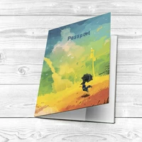 Обкладинка на паспорт "Painted sky"