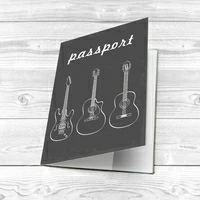 Обложка на паспорт «Guitars»
