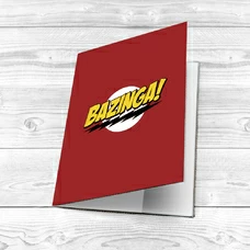 Обкладинка на паспорт "Bazinga"