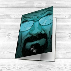 Обложка на паспорт «Faces of BrBad» купить в интернет-магазине Супер Пуперс