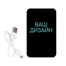 Внешний аккумулятор PowerBank 10000 mAh со своим дизайном купить в интернет-магазине Супер Пуперс