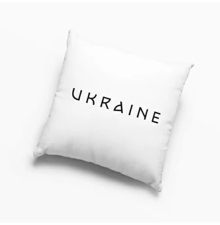 Подушка «Ukraine», белая