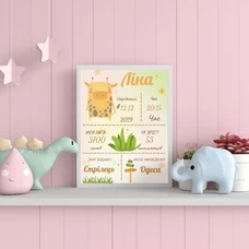 Постер «Her first poster» купить в интернет-магазине Супер Пуперс