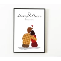 Постер «Forever and always» со своим дизайном