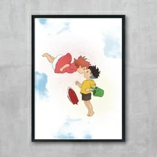 Постер «Ponyo» придбати в інтернет-магазині Супер Пуперс