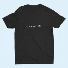 Футболка «Ukraine», чёрная купить в интернет-магазине Супер Пуперс