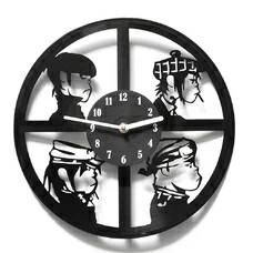 Виниловые часы «Gorillaz» купить в интернет-магазине Супер Пуперс