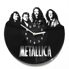 Виниловые часы «Metallica» купить в интернет-магазине Супер Пуперс