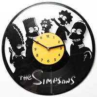 Виниловые часы «The Simpsons»