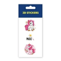 3D-стікери «Magic unicorn»