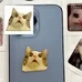 3D-стикер «Здивований котик»