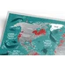 Пластикова скретч-карта світу Travel Map, Marine