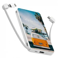Внешний аккумулятор PowerBank 10000 mAh «Путешествуй» купить в интернет-магазине Супер Пуперс