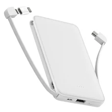 Внешний аккумулятор PowerBank 10000 mAh «White» купить в интернет-магазине Супер Пуперс