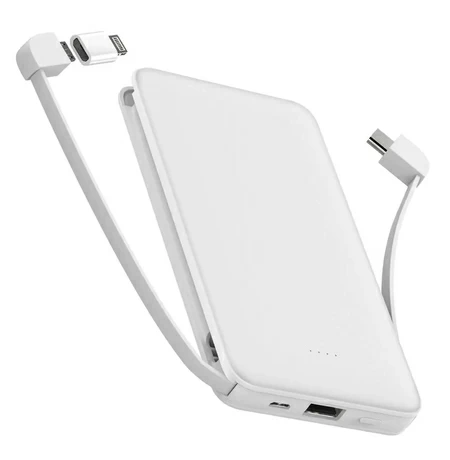 Зовнішній акумулятор PowerBank 10000 mAh «White»