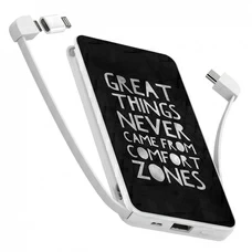 Внешний аккумулятор PowerBank 10000 mAh «Покинь зону комфорта» купить в интернет-магазине Супер Пуперс