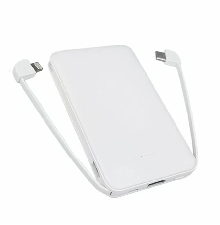 Внешний аккумулятор PowerBank 5000 mAh «White»