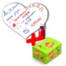 Магнитная доска+жвачки «Love is»