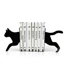 SuperАкция! Упоры/держатели для книг «Крадущаяся кошка» купить в интернет-магазине Супер Пуперс