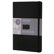 Японский альбом Moleskine с чёрными листами придбати в інтернет-магазині Супер Пуперс