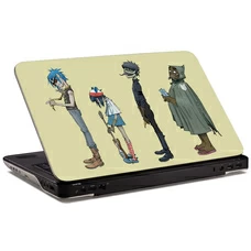 Наклейка на ноутбук «Gorillaz» придбати в інтернет-магазині Супер Пуперс