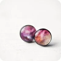 Сережки Nebula Pink